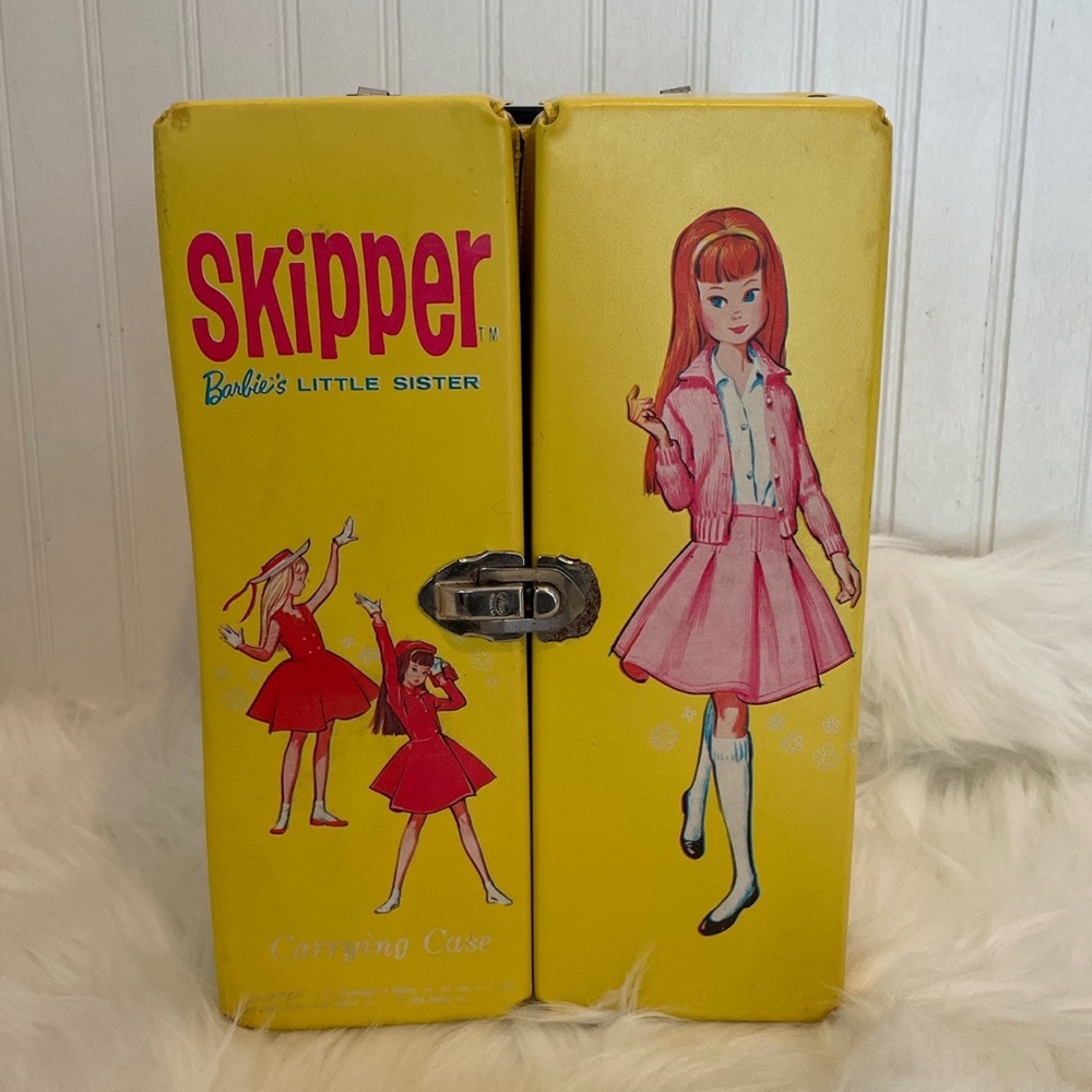 Vintage Skipper Barbie Doll Case